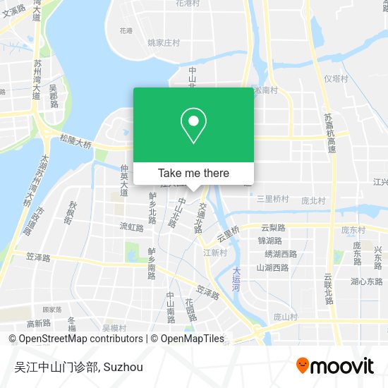 吴江中山门诊部 map