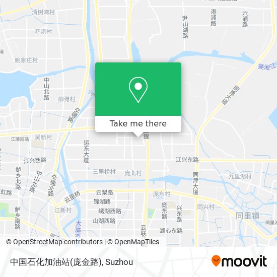 中国石化加油站(庞金路) map