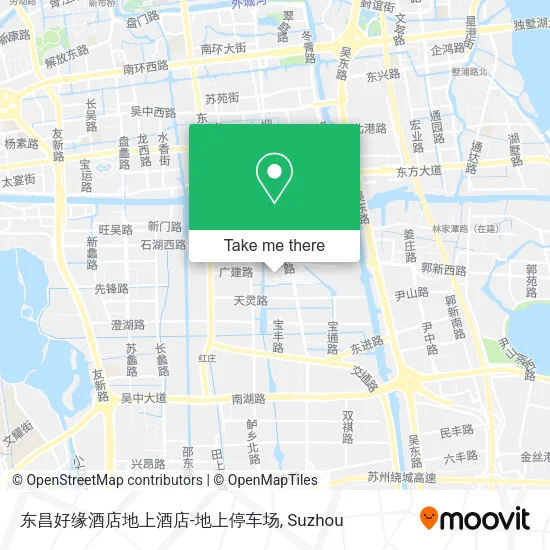 东昌好缘酒店地上酒店-地上停车场 map
