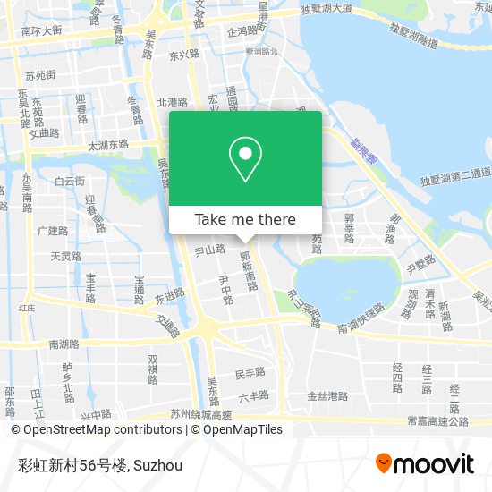彩虹新村56号楼 map