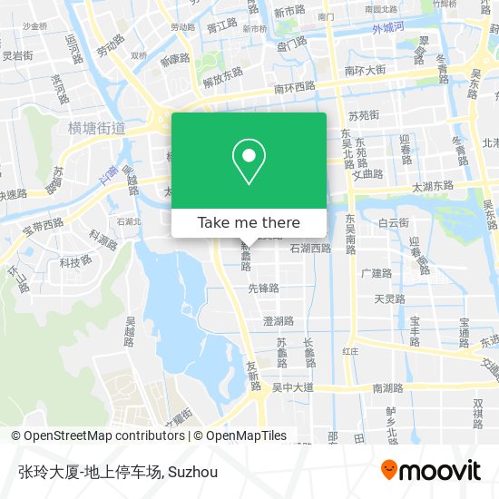 张玲大厦-地上停车场 map