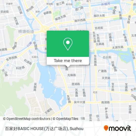 百家好BASIC HOUSE(万达广场店) map