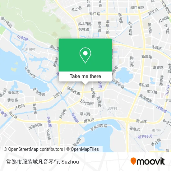 常熟市服装城凡音琴行 map