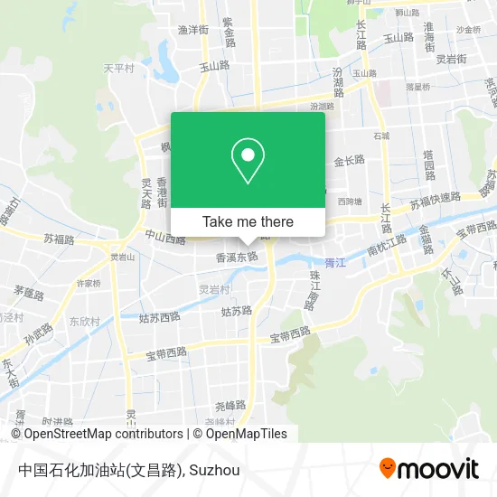 中国石化加油站(文昌路) map