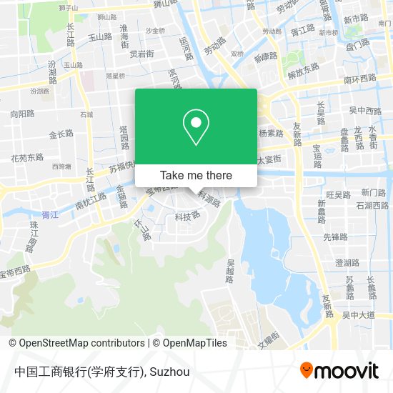 中国工商银行(学府支行) map