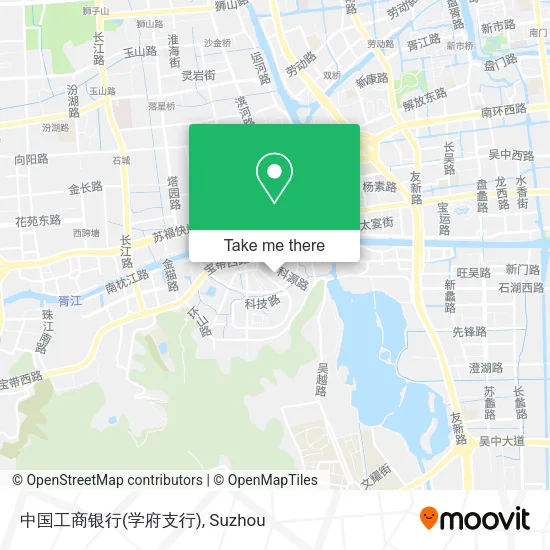 中国工商银行(学府支行) map