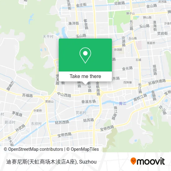 迪赛尼斯(天虹商场木渎店A座) map