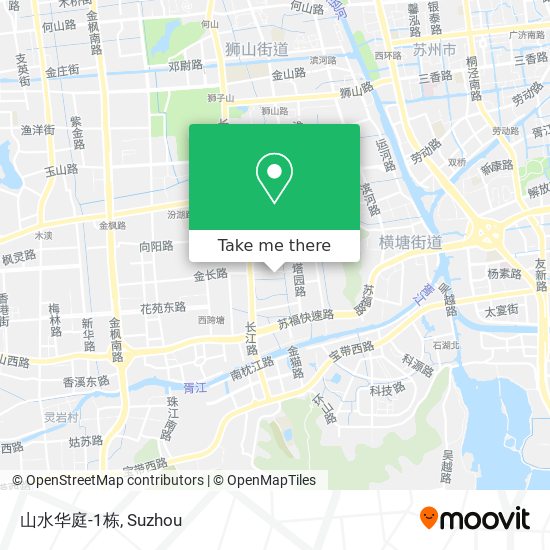 山水华庭-1栋 map