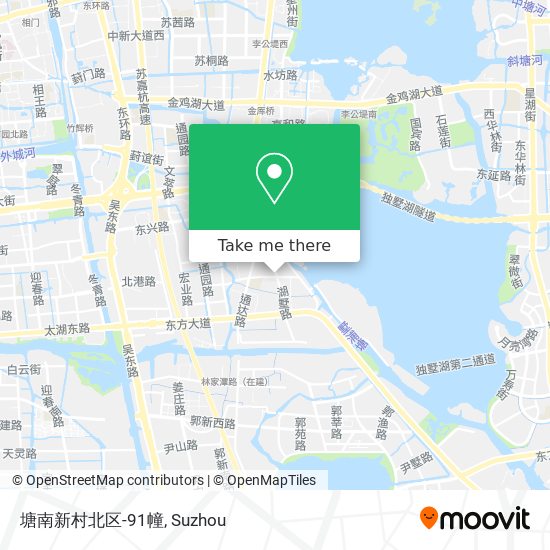 塘南新村北区-91幢 map