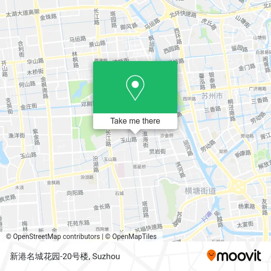 新港名城花园-20号楼 map