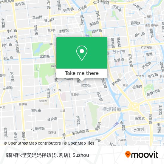 韩国料理安妈妈拌饭(乐购店) map