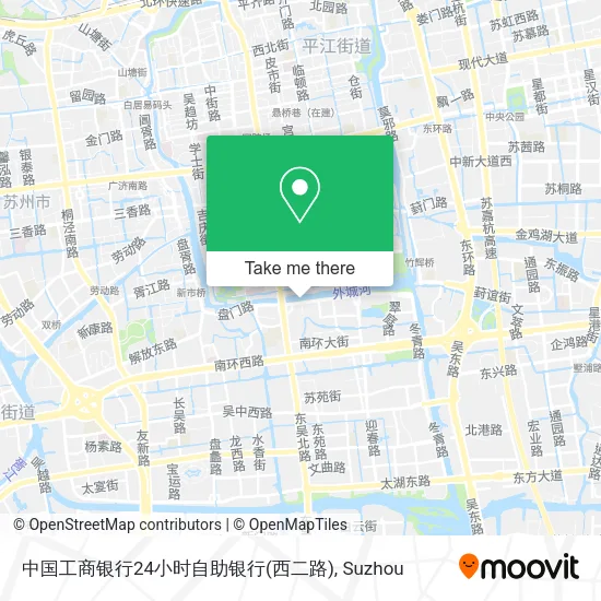 中国工商银行24小时自助银行(西二路) map