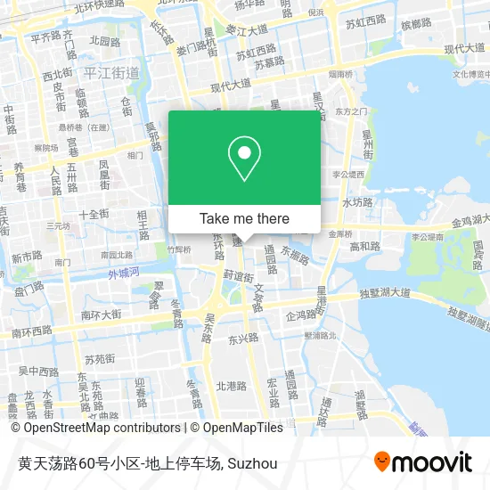 黄天荡路60号小区-地上停车场 map