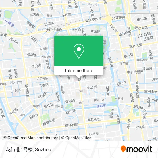 花街巷1号楼 map