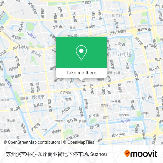 苏州演艺中心-东岸商业街地下停车场 map