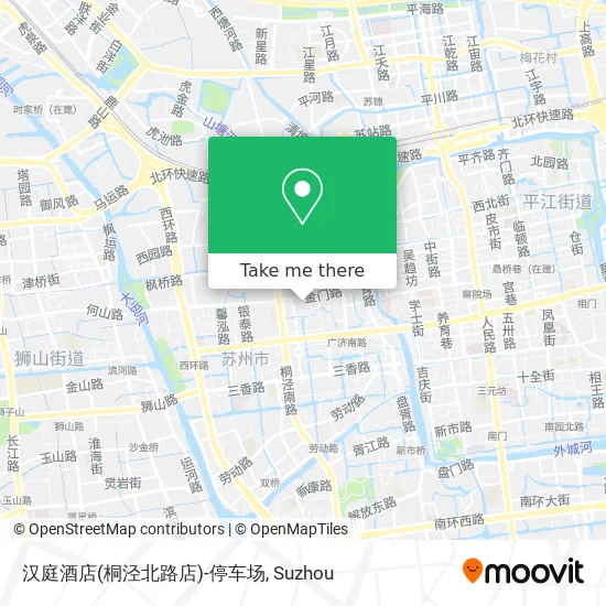 汉庭酒店(桐泾北路店)-停车场 map