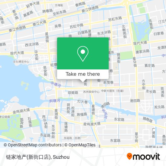 链家地产(新街口店) map