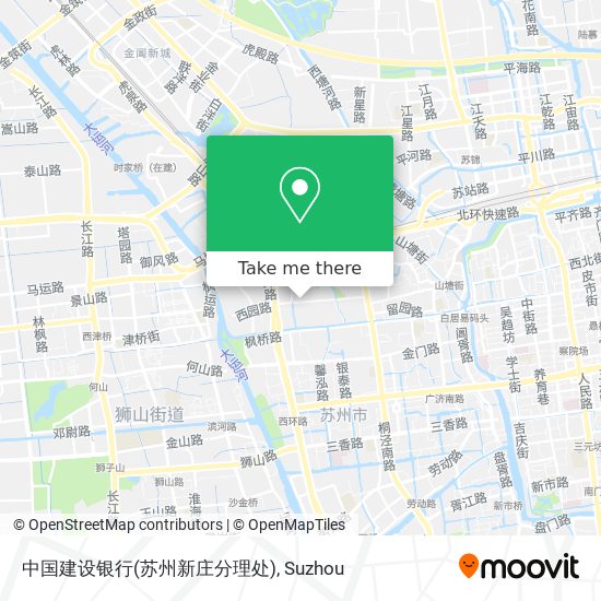 中国建设银行(苏州新庄分理处) map
