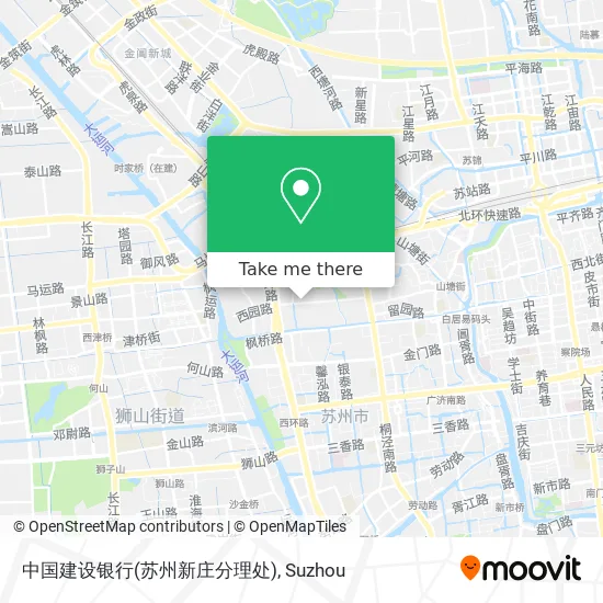 中国建设银行(苏州新庄分理处) map