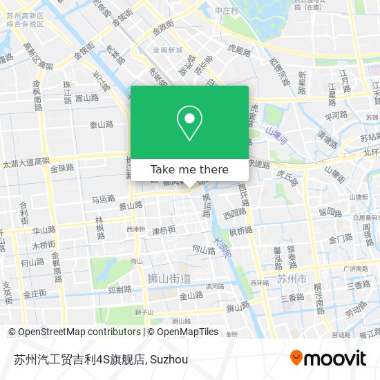 苏州汽工贸吉利4S旗舰店 map