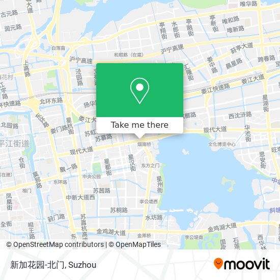 新加花园-北门 map