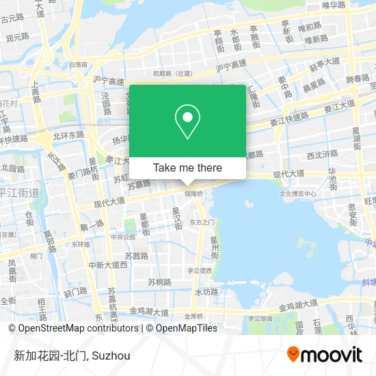 新加花园-北门 map