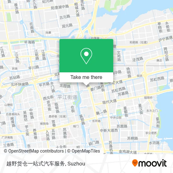 越野货仓一站式汽车服务 map