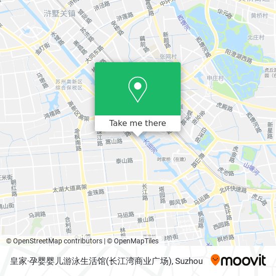 皇家·孕婴婴儿游泳生活馆(长江湾商业广场) map