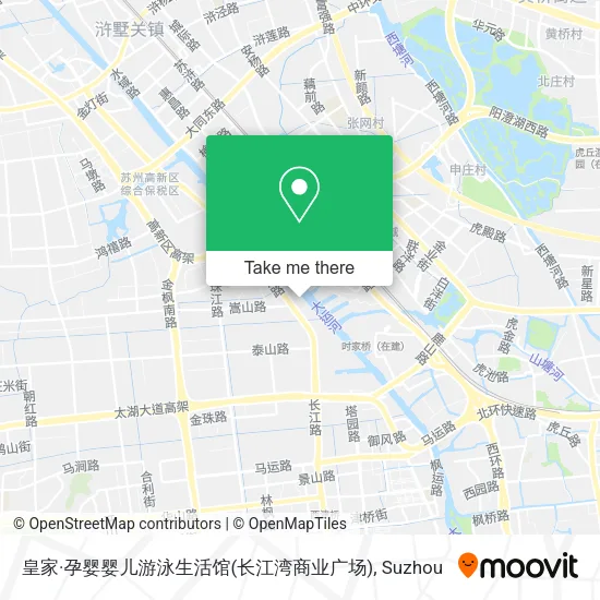 皇家·孕婴婴儿游泳生活馆(长江湾商业广场) map