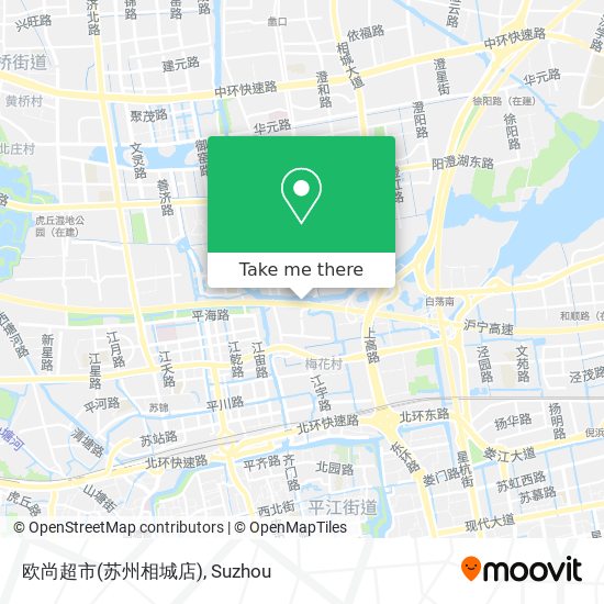 欧尚超市(苏州相城店) map