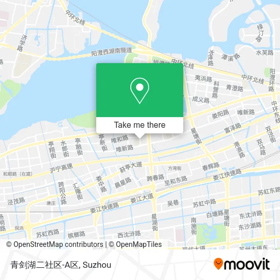 青剑湖二社区-A区 map