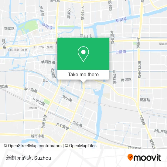 新凯元酒店 map