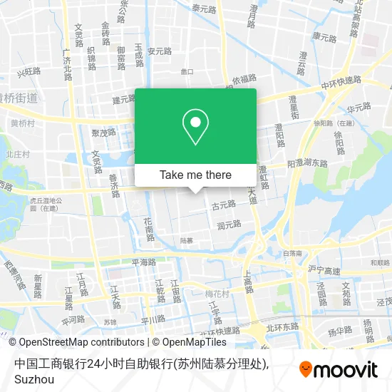 中国工商银行24小时自助银行(苏州陆慕分理处) map