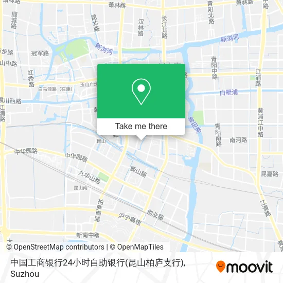 中国工商银行24小时自助银行(昆山柏庐支行) map