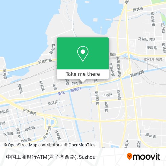 中国工商银行ATM(君子亭西路) map