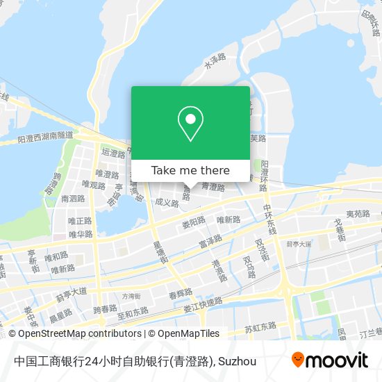 中国工商银行24小时自助银行(青澄路) map