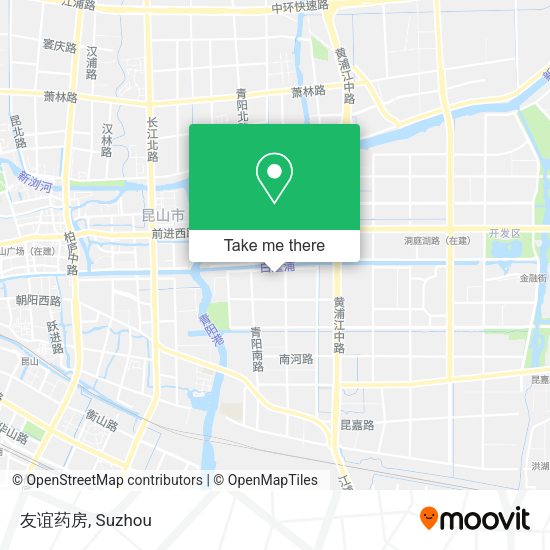 友谊药房 map