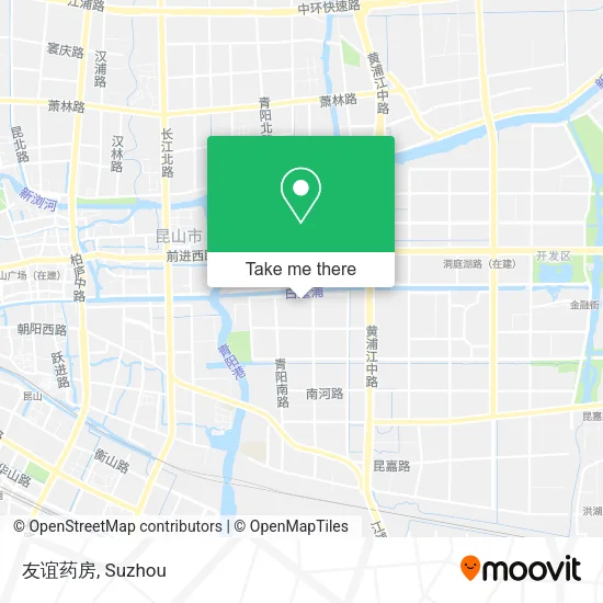 友谊药房 map