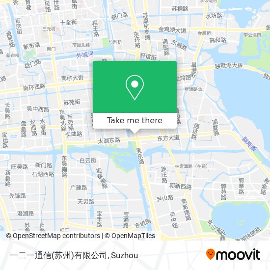 一二一通信(苏州)有限公司 map