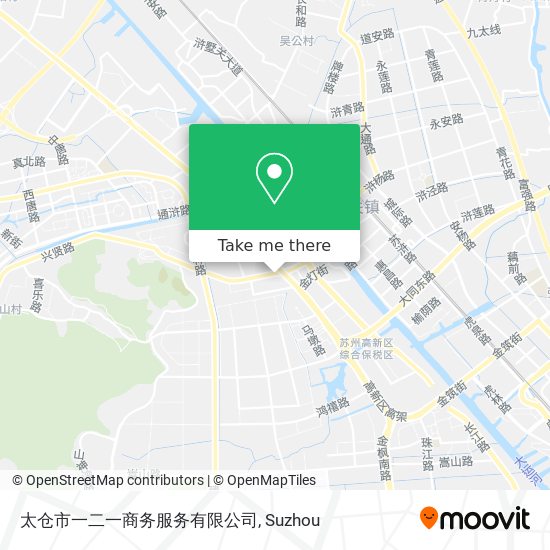 太仓市一二一商务服务有限公司 map