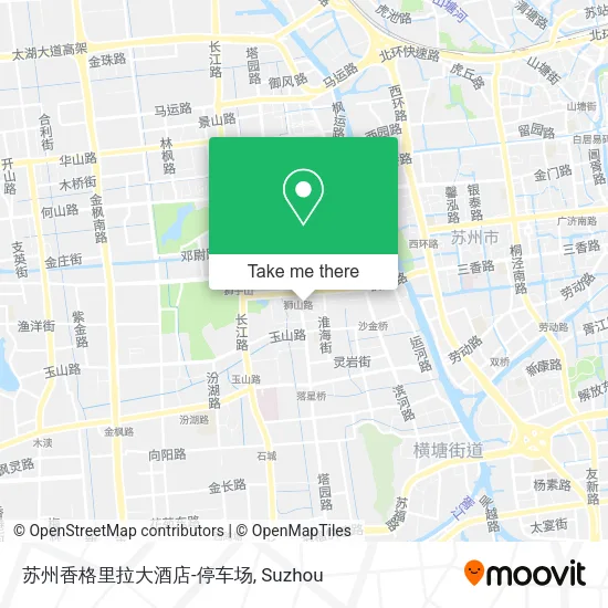苏州香格里拉大酒店-停车场 map