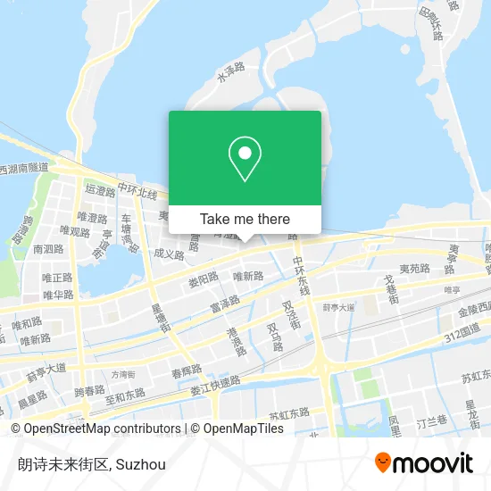 朗诗未来街区 map