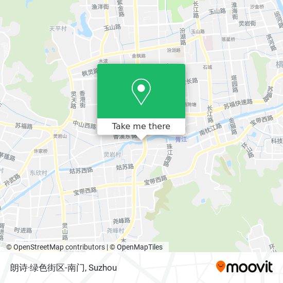 朗诗·绿色街区-南门 map