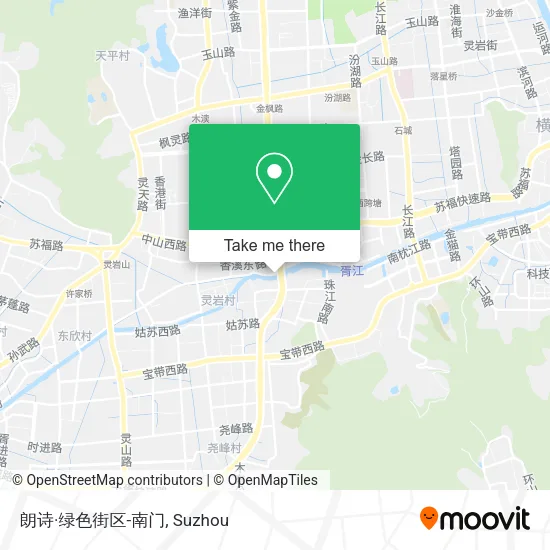 朗诗·绿色街区-南门 map