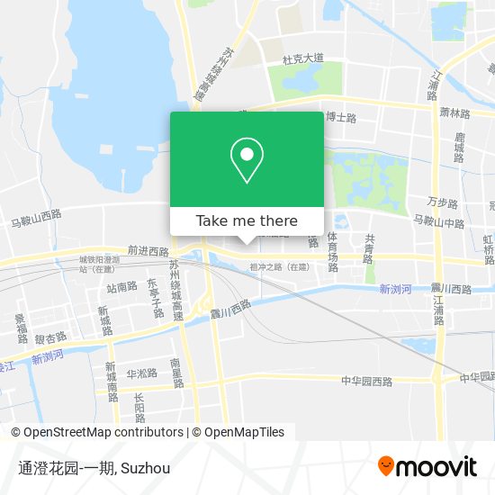 通澄花园-一期 map