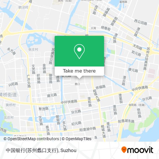 中国银行(苏州蠡口支行) map