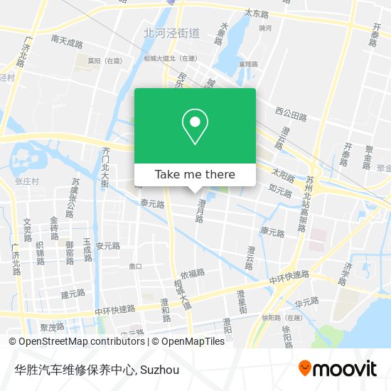 华胜汽车维修保养中心 map