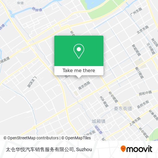 太仓华悦汽车销售服务有限公司 map