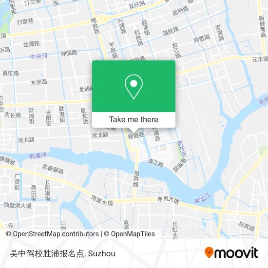 吴中驾校胜浦报名点 map