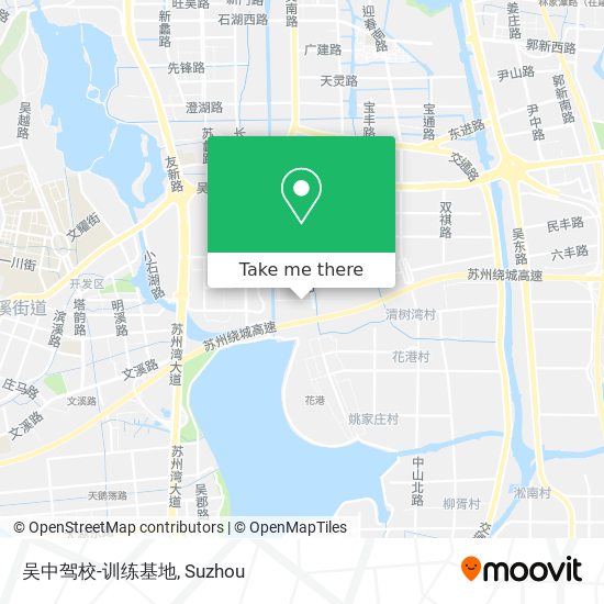 吴中驾校-训练基地 map